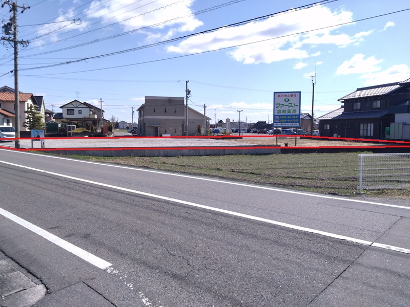 334坪 2200万円 池田町池野地区　池野駅北口徒歩2分！　便利な立地です。店舗・事務所向きです。