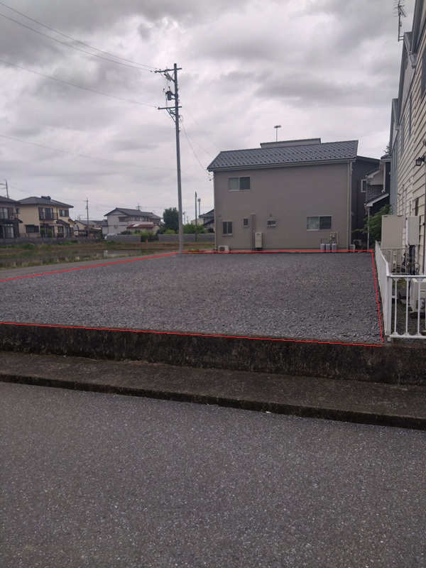 即建築可！池田町田畑に９５坪６００万円の売り土地