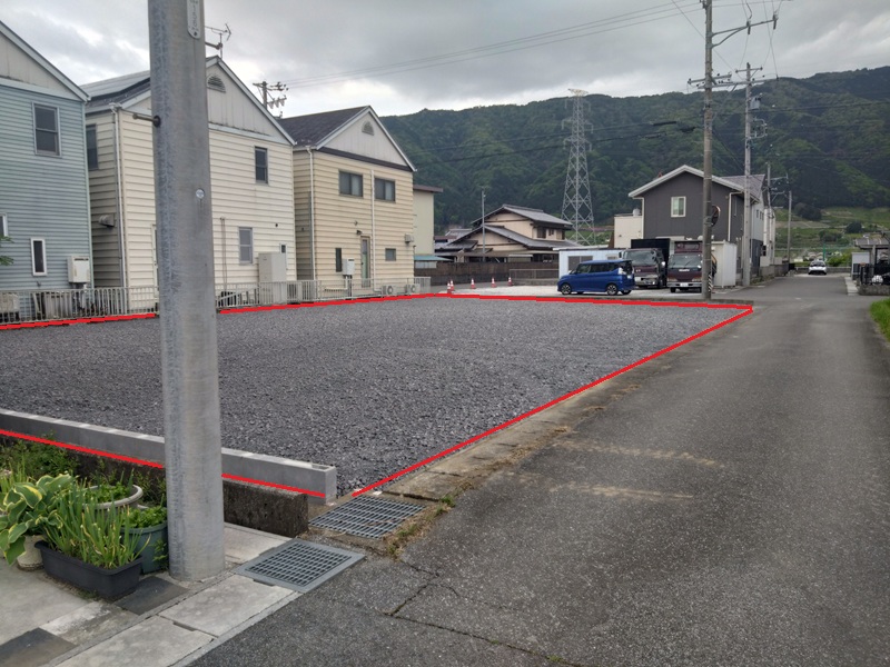 即建築可！池田町田畑に９５坪６００万円の売り土地