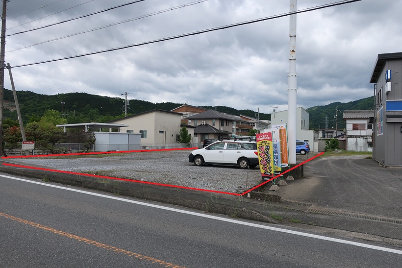 イオンビック池田店、八幡小学校近く　国道沿いの事業用地向け