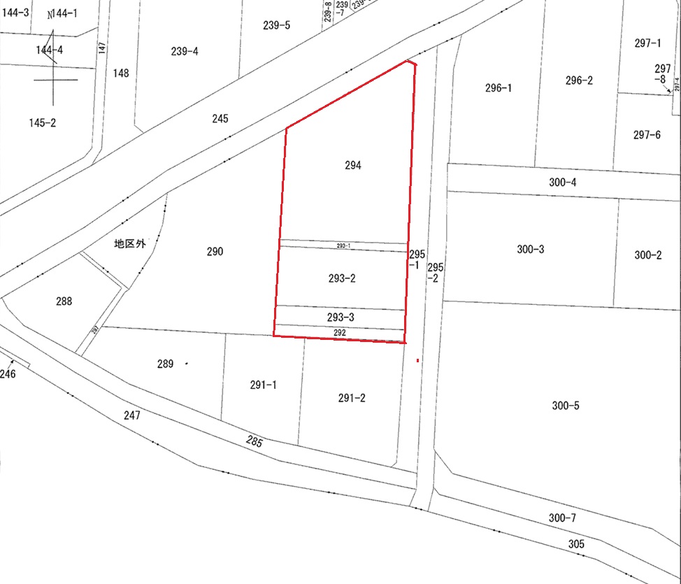334坪 2200万円 池田町池野地区　池野駅北口徒歩2分！　便利な立地です。店舗・事務所向きです。