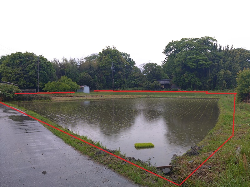 ソーラー発電・蓄電池用地、資材置場にいかがですか？池田町萩原字井畑　622坪　400万円　農地転用可