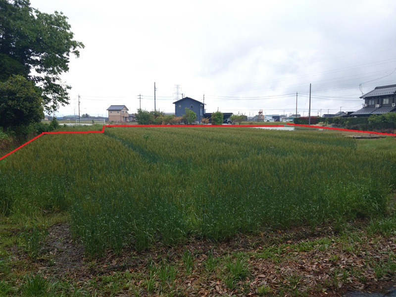 ソーラー発電・蓄電池用地、資材置場にいかがですか?池田町萩原字井畑 622坪 400万円 農地転用可
