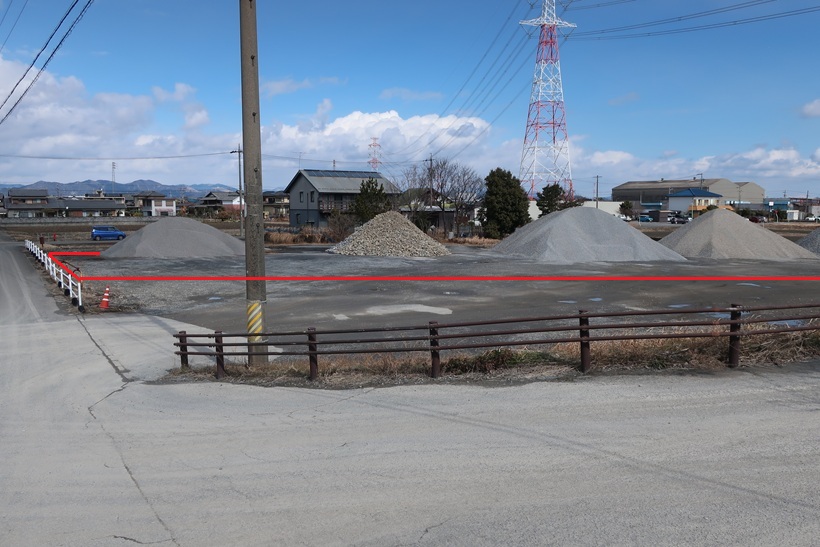 資材置場・ソーラー発電・蓄電池用地にいかがですか？